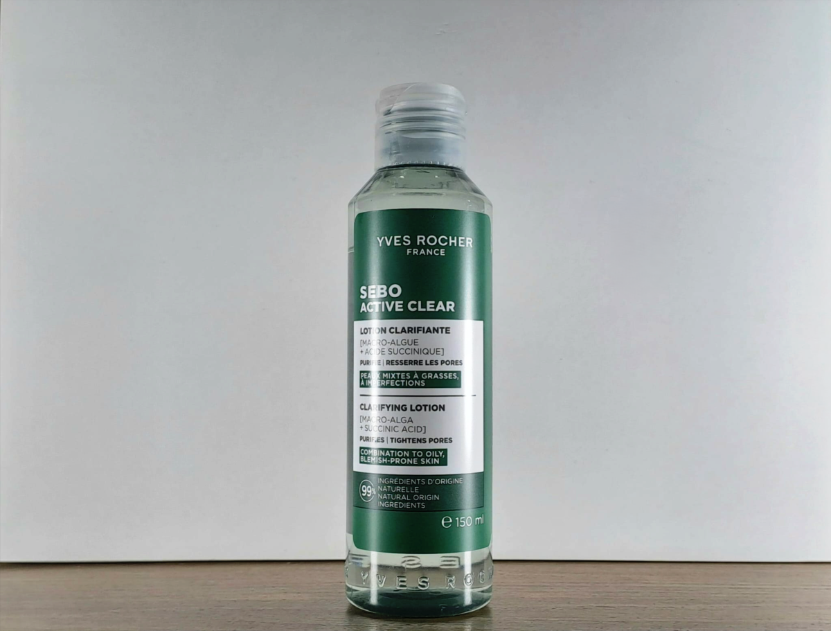 Loción clarificante con ácido succínico de Yves Rocher